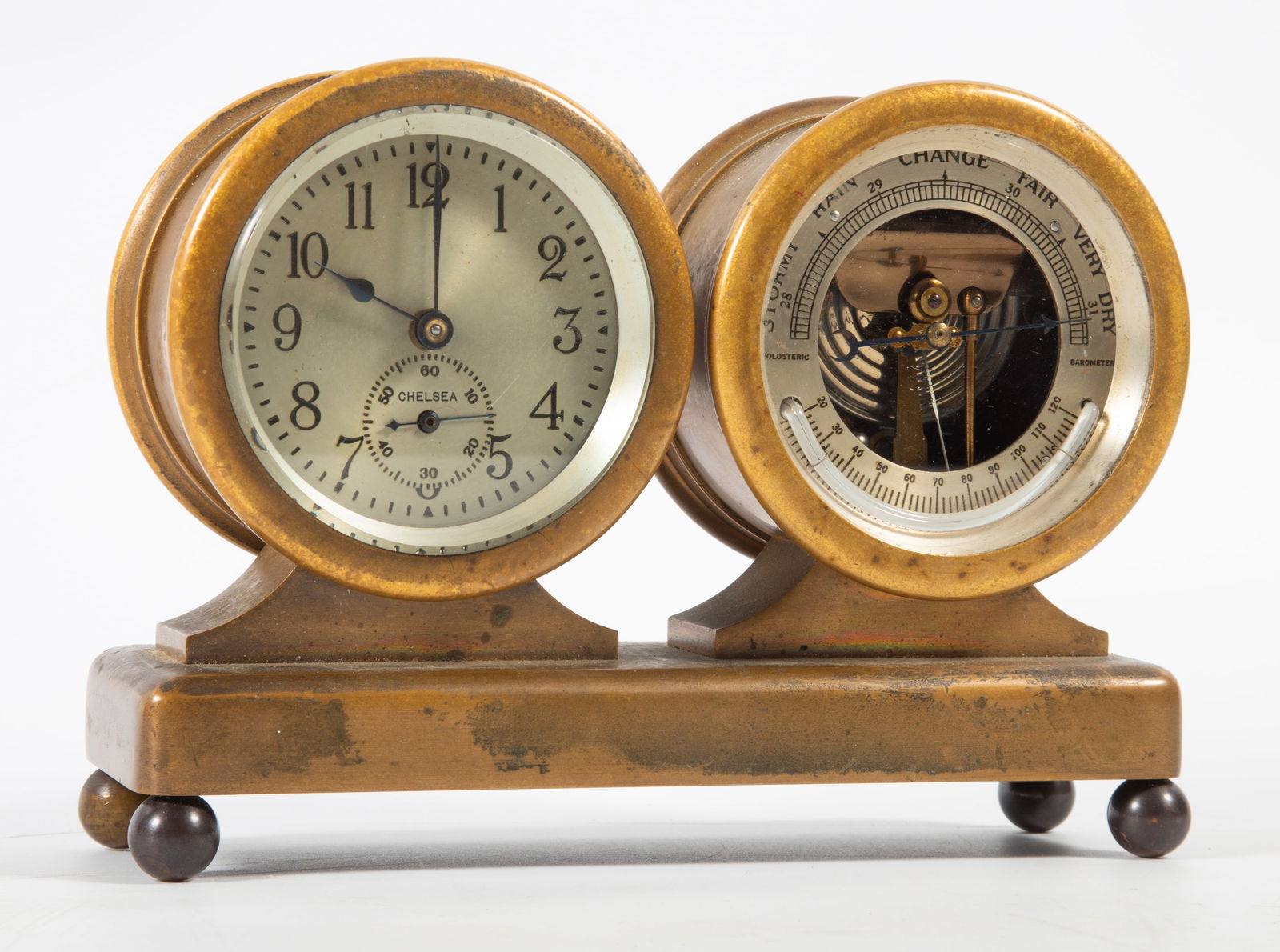 DESK CLOCK & BAROMETER (1 of 5)