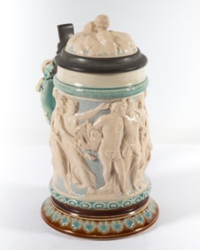 METTLACH STEIN 1 1/2L