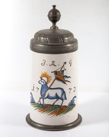 EARLY DELFT (?) STEIN