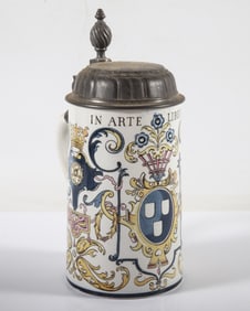 EARLY GERMAN STEIN 1/2L