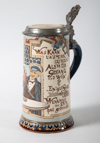 METTLACH STEIN