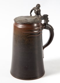 S.K.M. STONEWARE STEIN