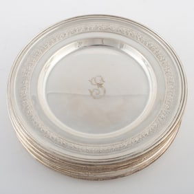 (10) STERLING PLATES