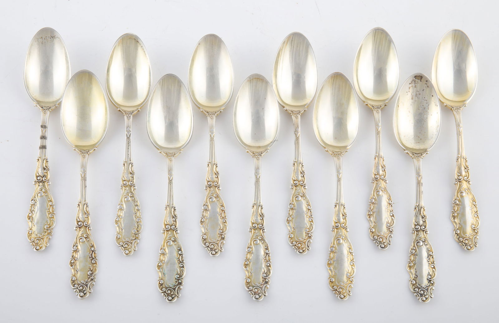 GORHAM (11) STERLING SPOONS (1 of 4)