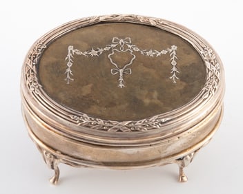 ENGLISH STERLING DRESSER BOX