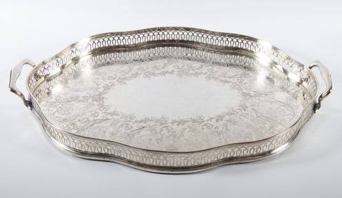 SILVER PLATED TRAY