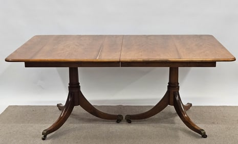 PEDESTAL DINING TABLE