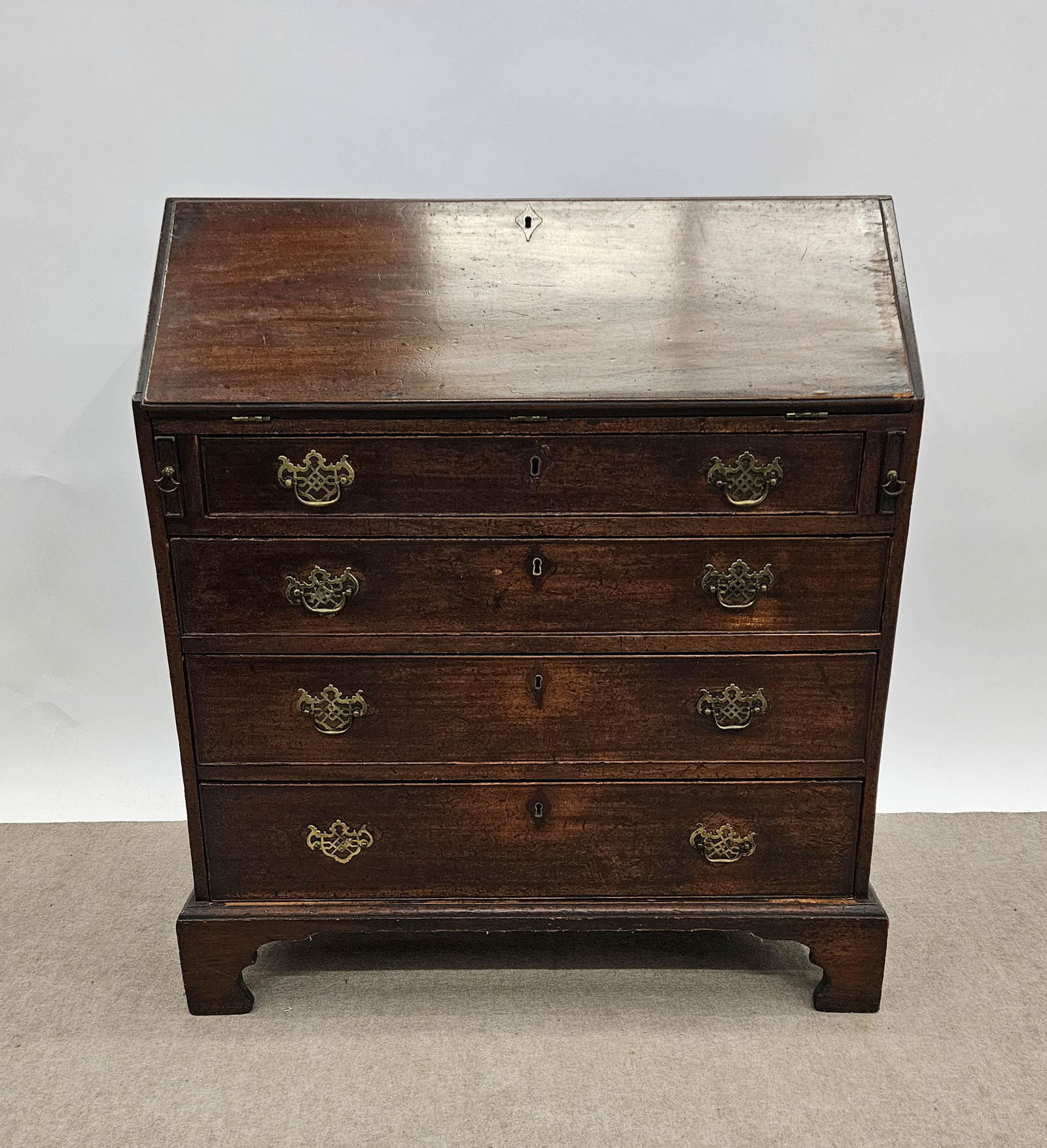 ANTIQUE SLANT FRONT DESK (1 of 8)