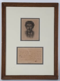 J.M. WHISTLER NOTE