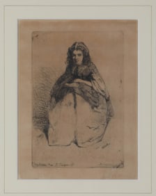 J.M. WHISTLER ETCHING