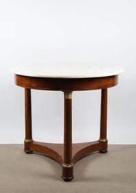 EMPIRE STYLE GUERIDON TABLE