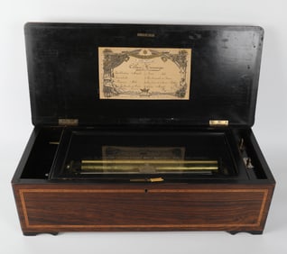 ANTIQUE SWISS MUSIC BOX