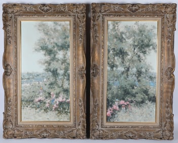 (2) GISSON LANDSCAPE PAINTINGS