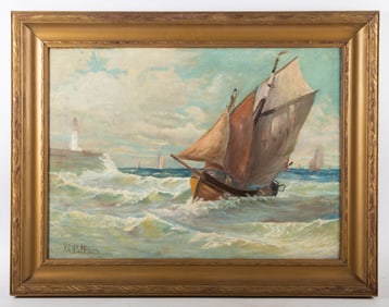 HOBSON NAUTICAL PAINTING