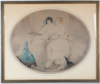LOUIS ICART ETCHING