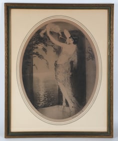 LOUIS ICART "TAQUINERIE" ETCHING