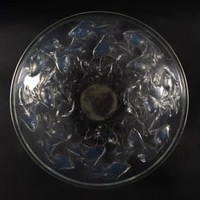 ART GLASS KOI CENTER BOWL