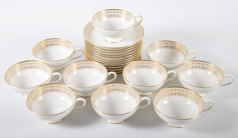 (22) PIECE COALPORT CHINA