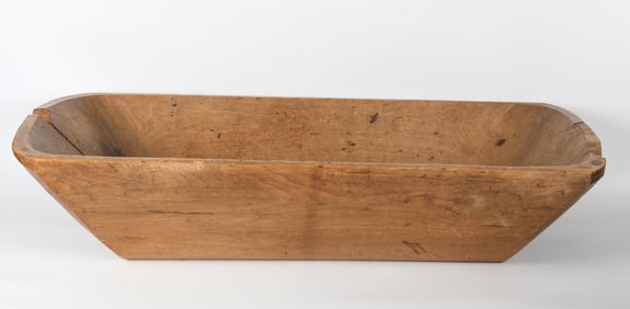 ANTIQUE WOOD TRENCHER