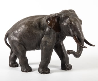 MEIJI BRONZE ELEPHANT