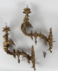 BRONZE CHERUB SCONES