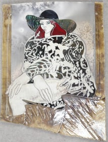 CERAMIC PORTRAIT PLAQUE