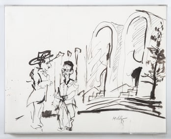 RAOUL MIDDLEMAN PEN & INK