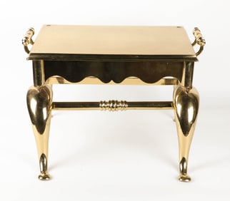 ANTIQUE BRASS TRIVET