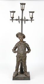 VICTORIAN FIGURAL LAMP