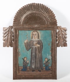 RETABLO PAINTED TIN