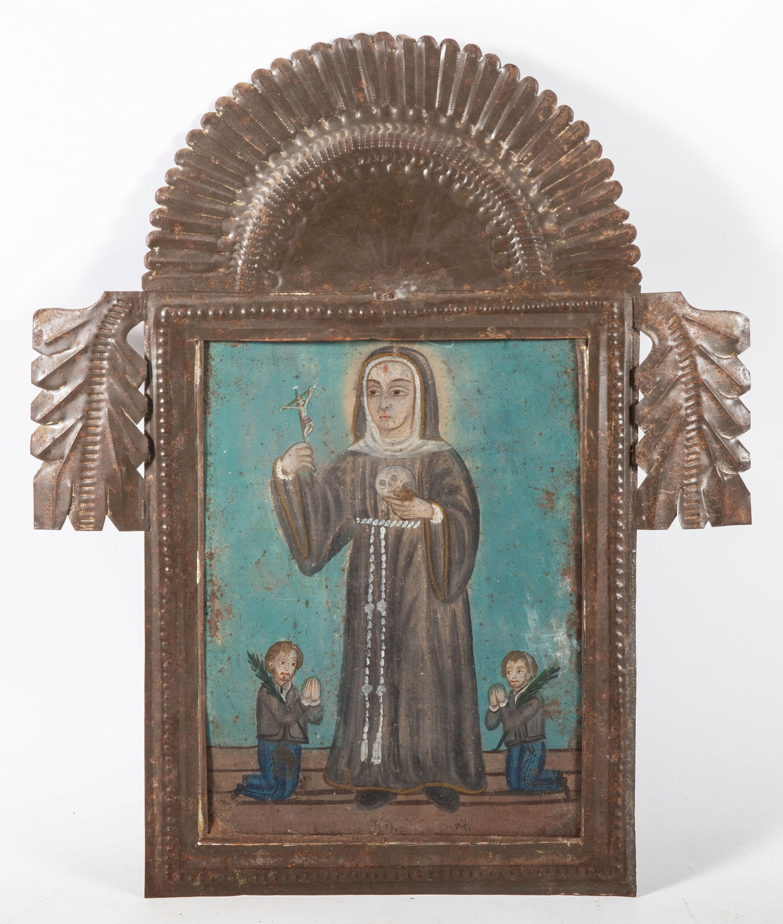 RETABLO PAINTED TIN (1 of 3)