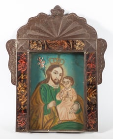 RETABLO PAINTED TIN