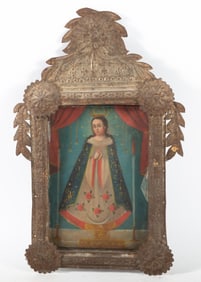 RETABLO PAINTED TIN