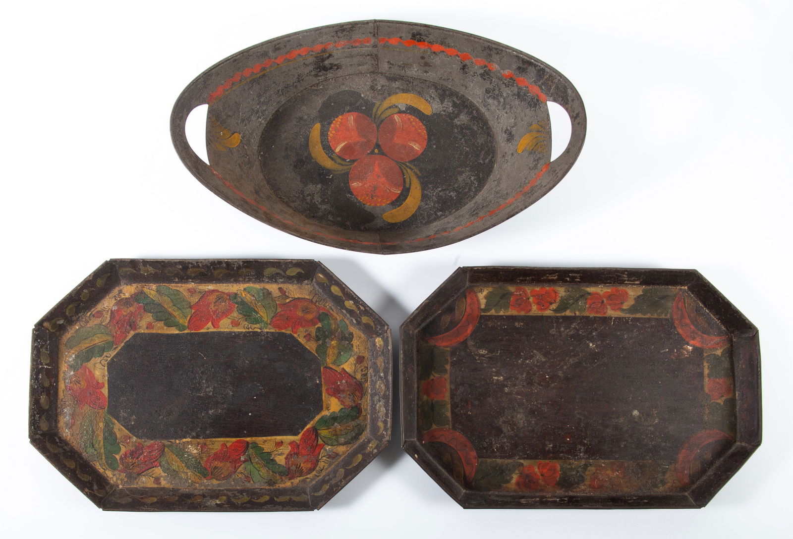 (3) ANTIQUE TOLEWARE (1 of 4)