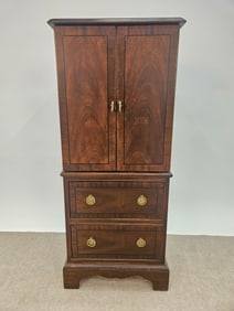 MAHOGANY JEWELRY CABINET