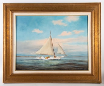 WILLS SKIPJACK PAINTING