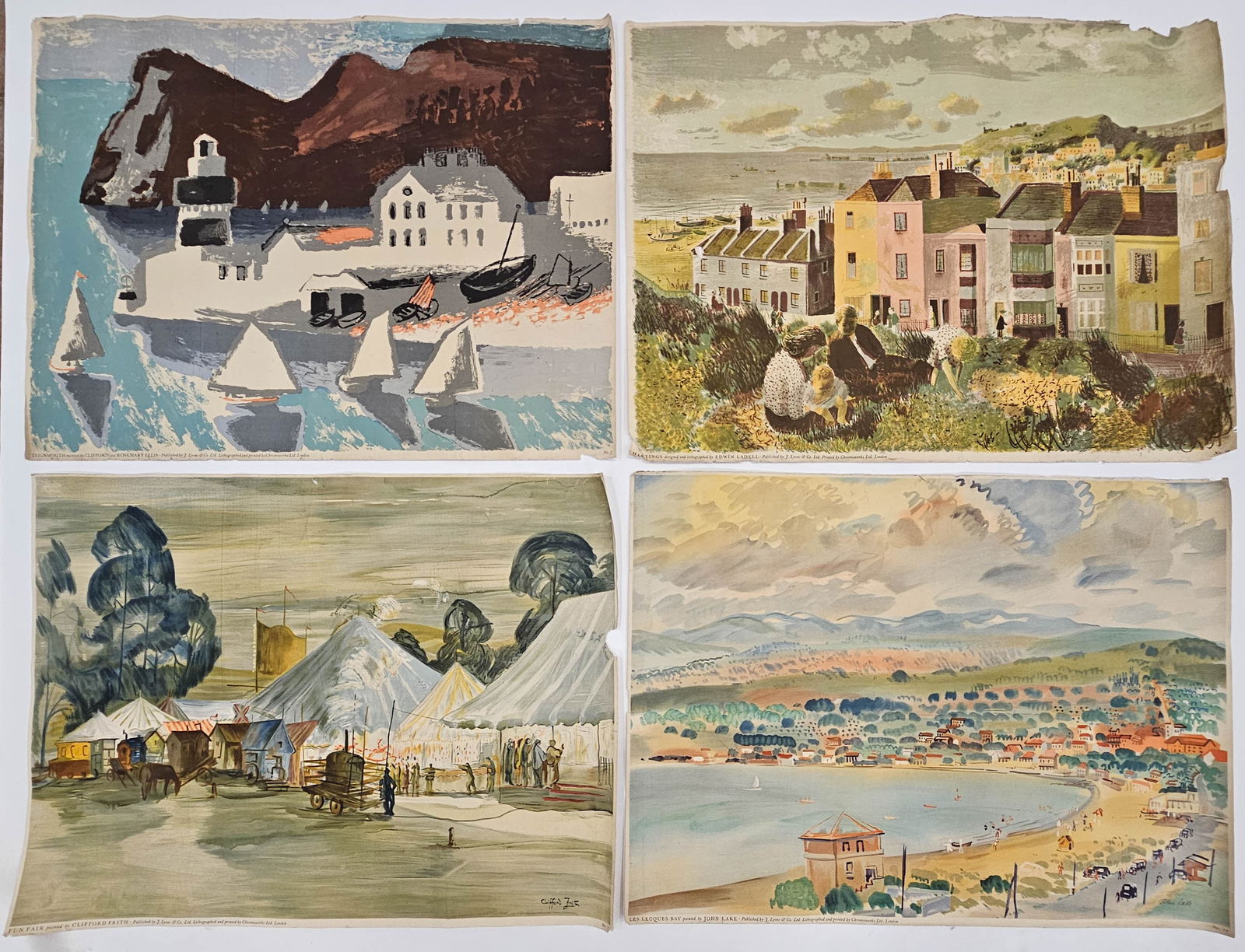 (4) LYONS/CHROMOWORKS POSTERS (1 of 6)