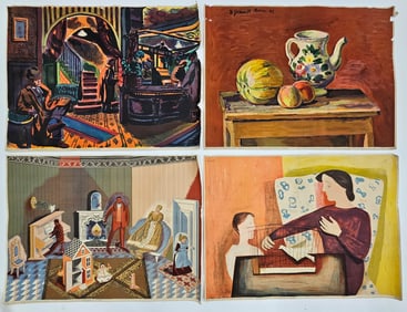 (4) LYONS/CHROMOWORKS POSTERS