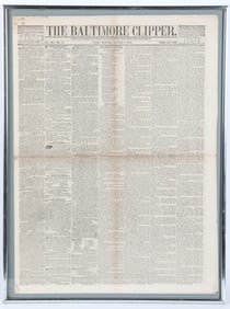 BALTIMORE CLIPPER NEWSPAPER