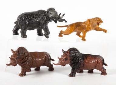 (4) MILLER PREHISTORIC ANIMALS