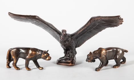 (3) OTTO PREHISTORIC ANIMALS