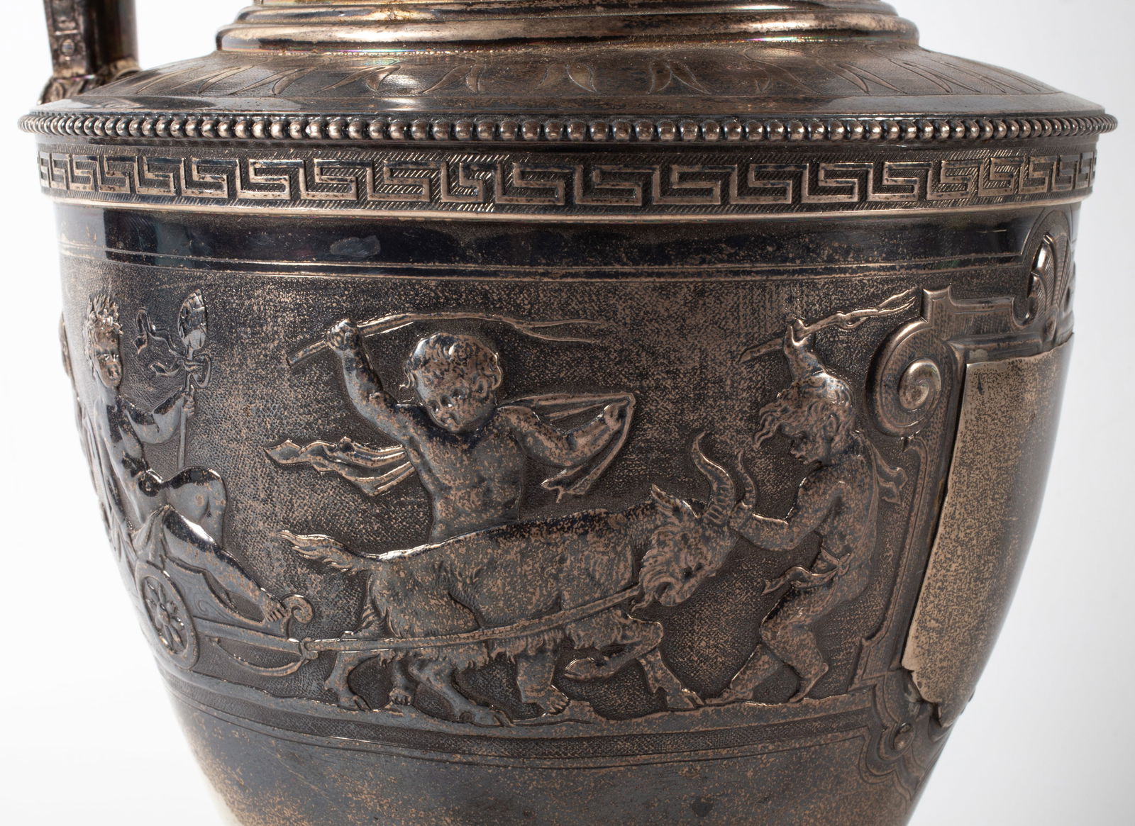 ANTIQUE STERLING SILVER PITCHER - 2