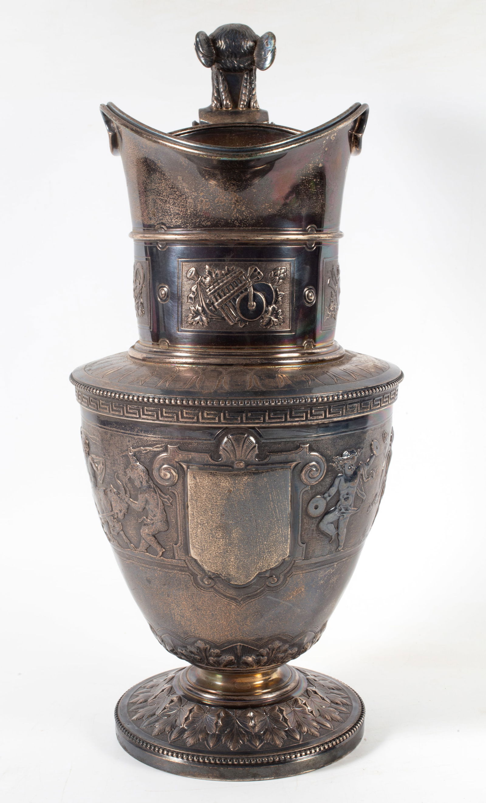 ANTIQUE STERLING SILVER PITCHER - 3