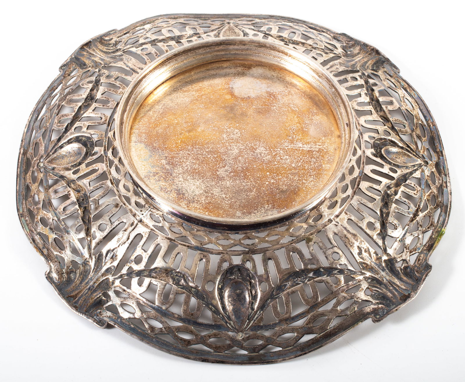 SILVER LOW TAZZA - 3