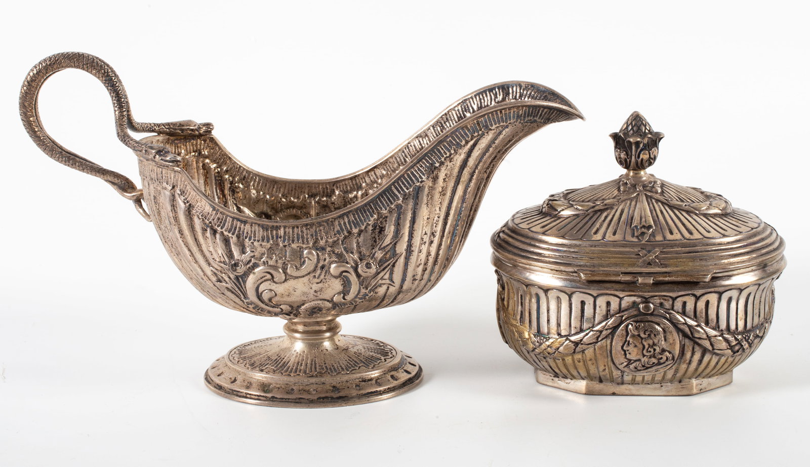 SILVER BOX / GRAVY BOAT - 2