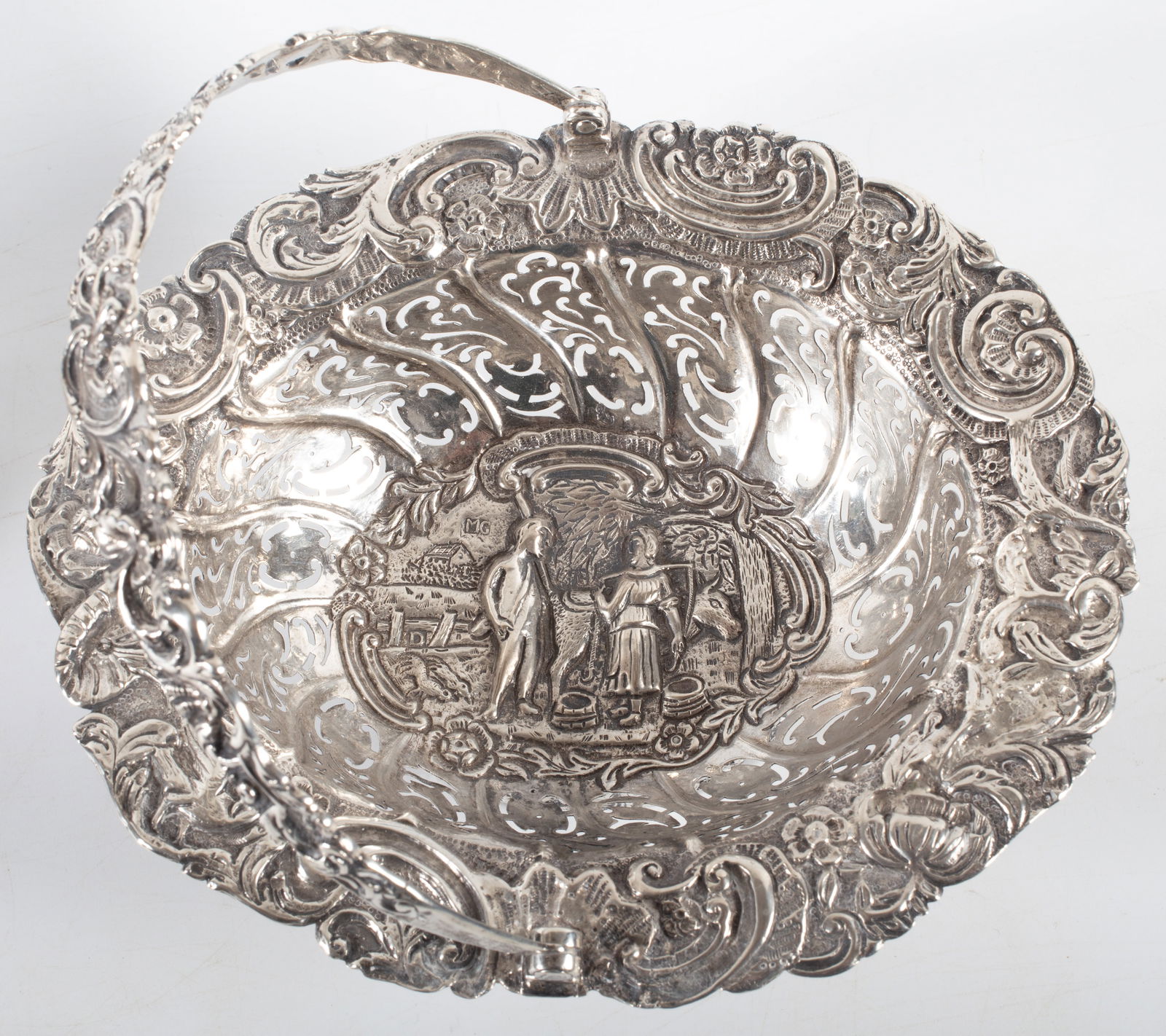 19TH CENTURY SILVER BASKETS (2) - 2