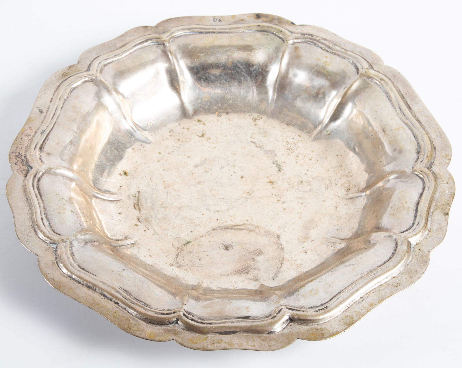 ANTIQUE SILVER PLATES, ETC. (3) - 2