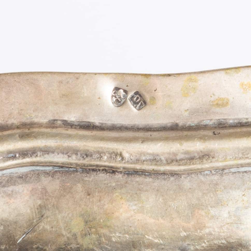 ANTIQUE SILVER PLATES, ETC. (3) - 3