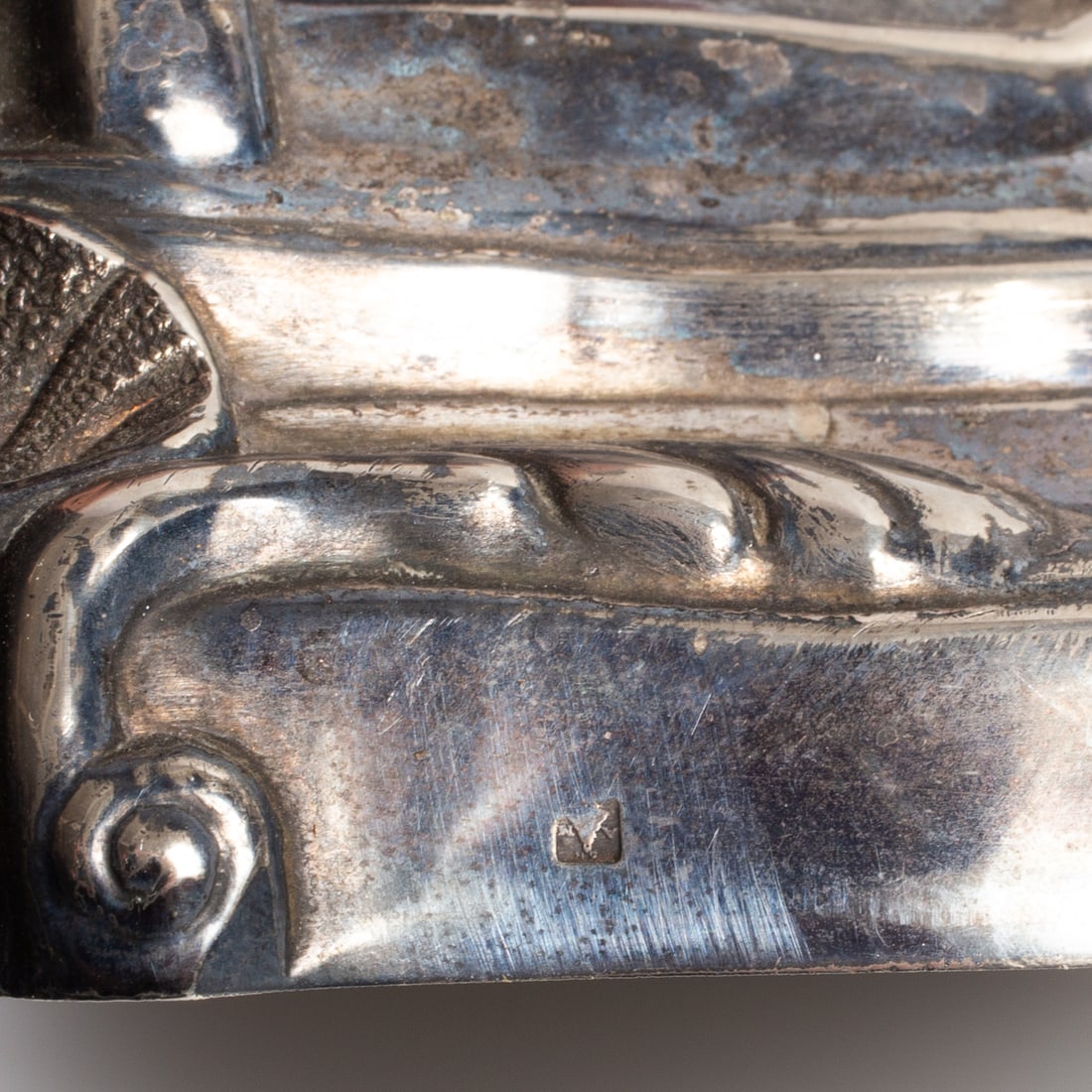 SILVER & PLATED CANDLESTICKS - (2) PAIR - 6