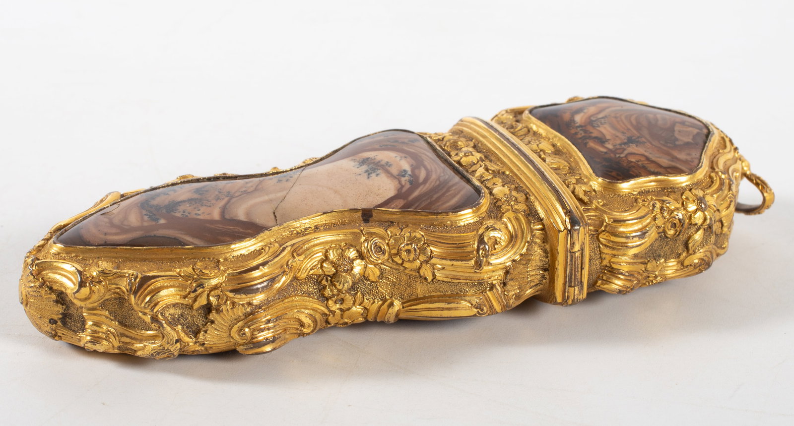 18TH CENTURY FRENCH GOLD MOUNTED ETUI - 5